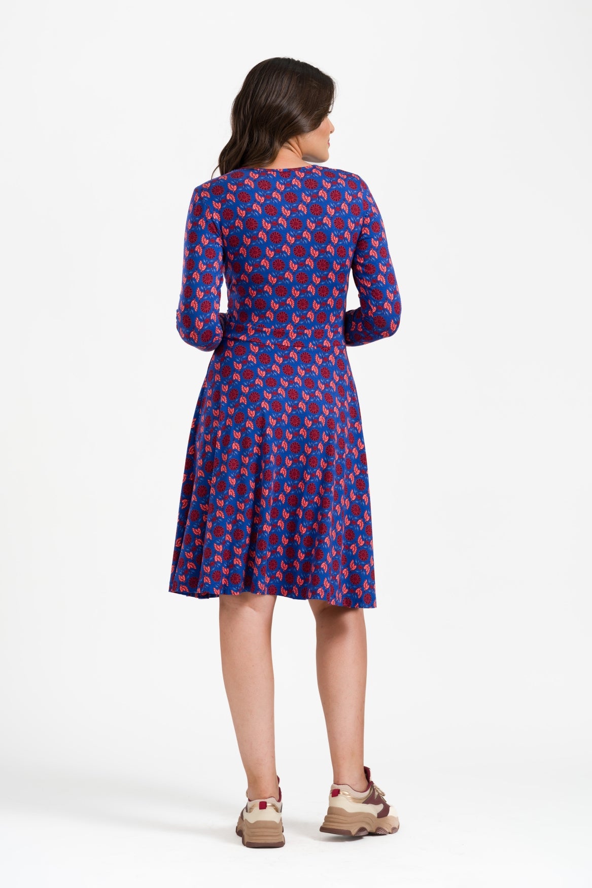 Daisy Dress LS Birdy The Purdy | True Blue