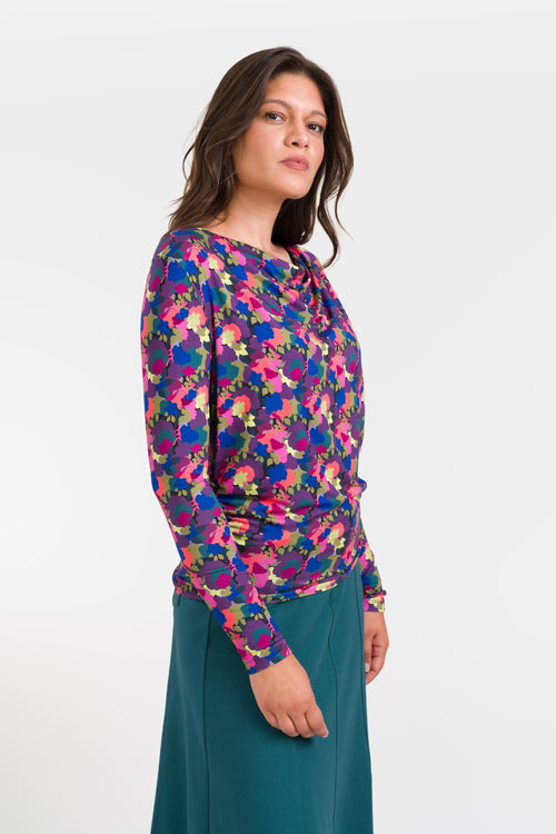 Ava Top Bloom Boom | Moonless Night
