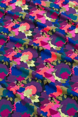 Willow Dress LS Bloom Boom | Moonless Night