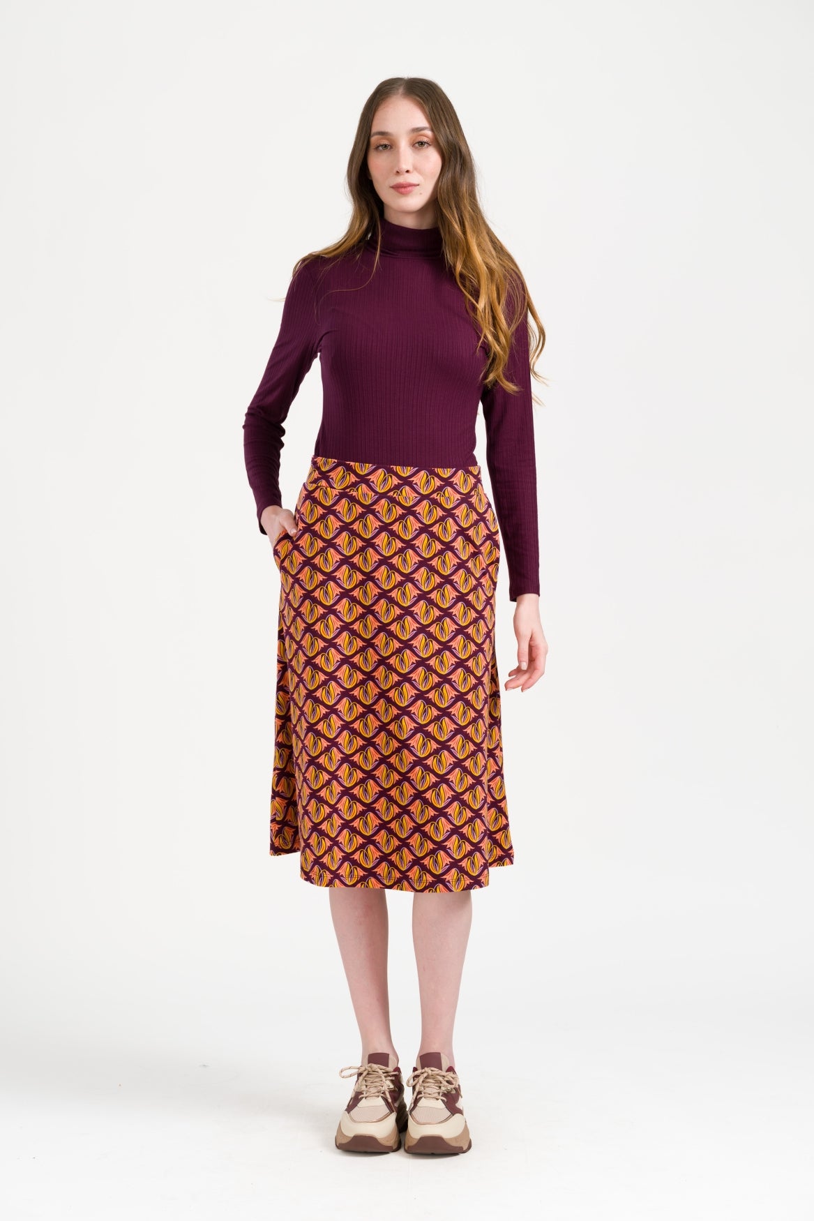 Holly Skirt Cappuccino | Fig