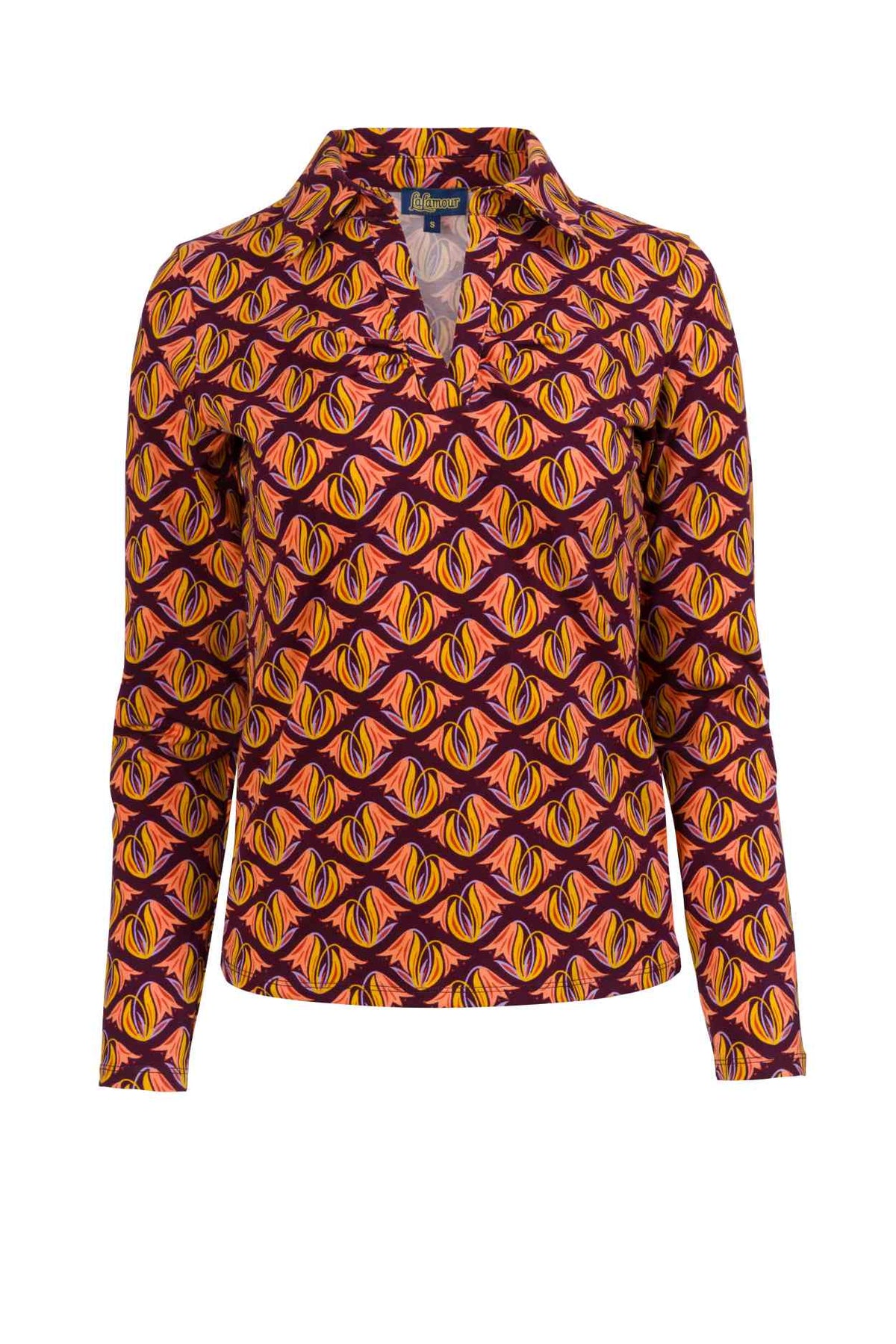 Suzy Top LS Cappuccino | Fig