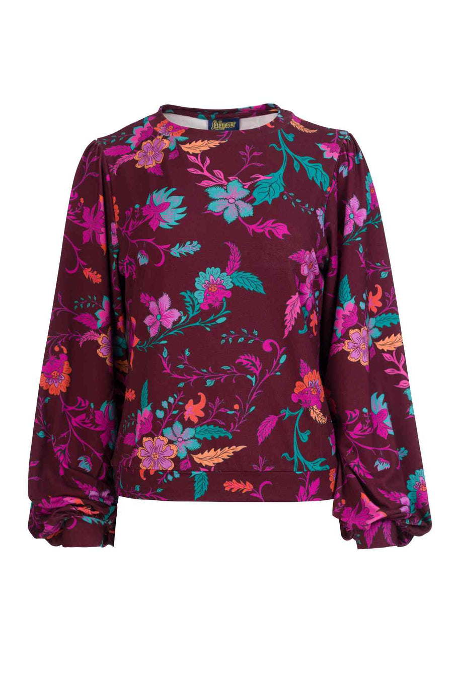 Cathy Top Dark Ivy | Fig