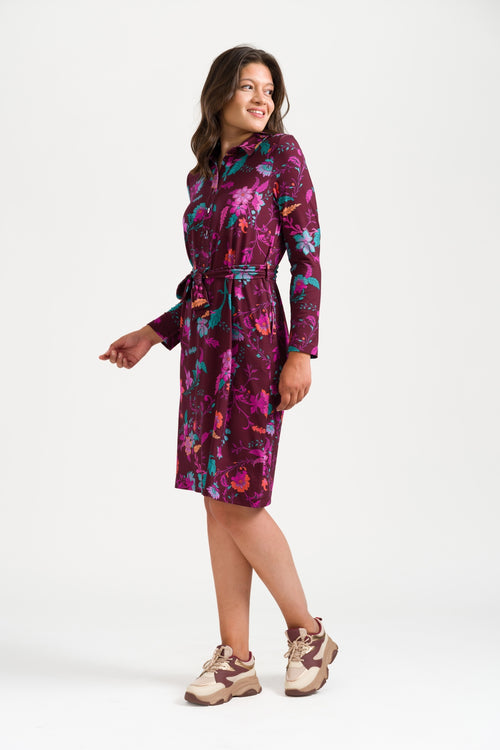 Pearl Dress Dark Ivy | Fig