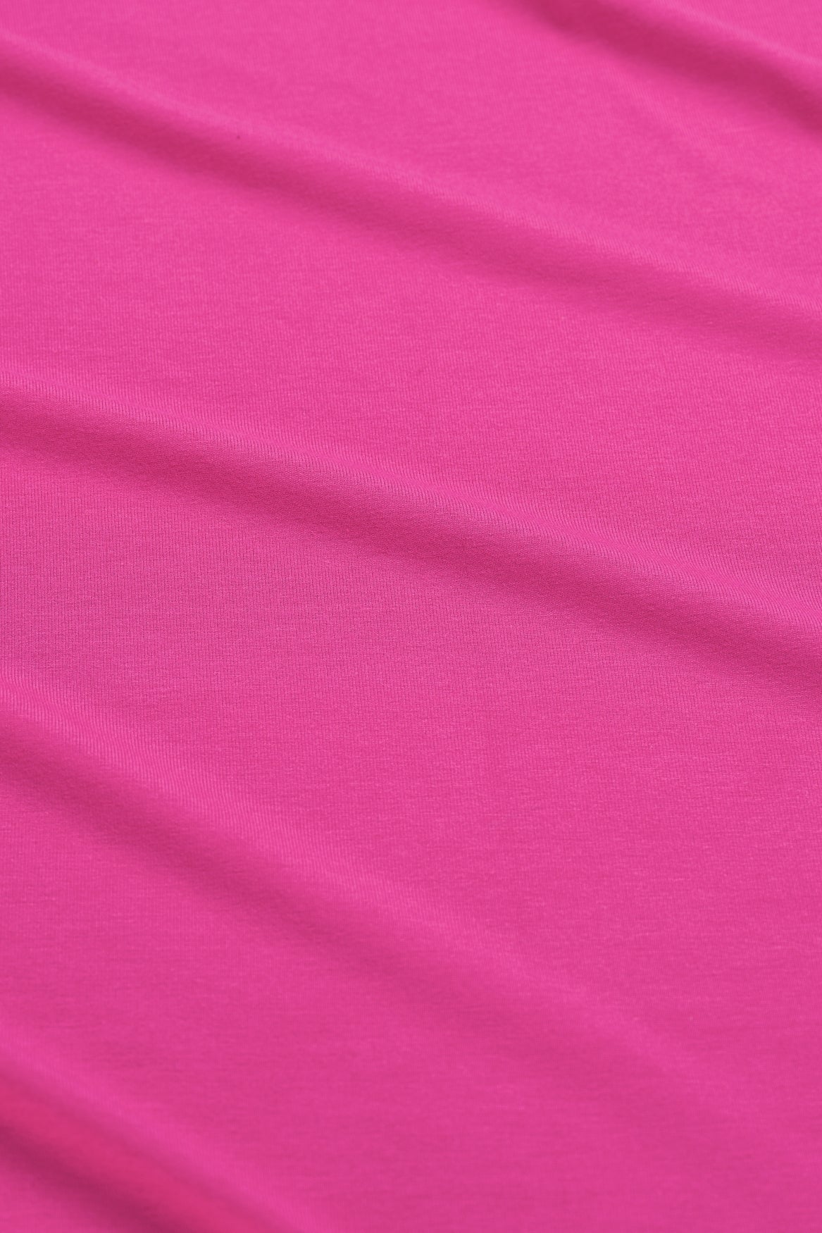 Ava Top Jersey Plain | Fuchsia Red