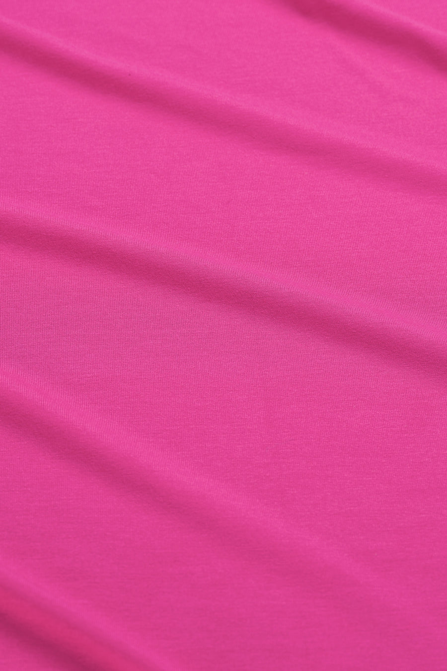 Suzy Top LS Jersey Plain | Fuchsia Red