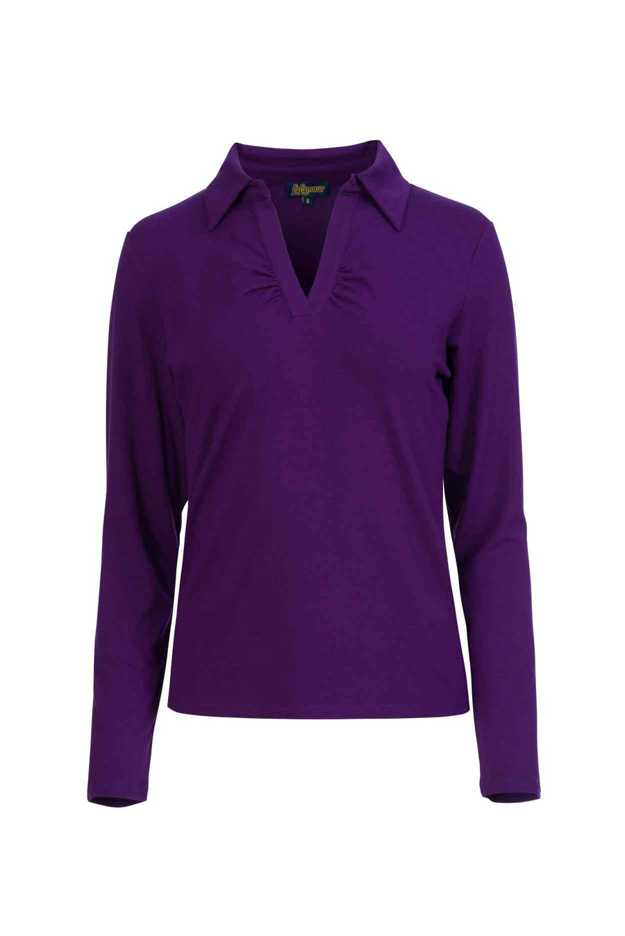 Suzy Top LS Jersey Plain | Parachute Purple