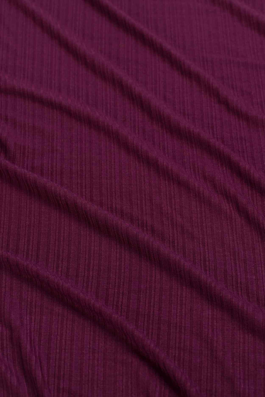 Ruby Top Jersey Rib | Fig