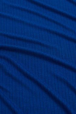 Ruby Top Jersey Rib | Navy Peony