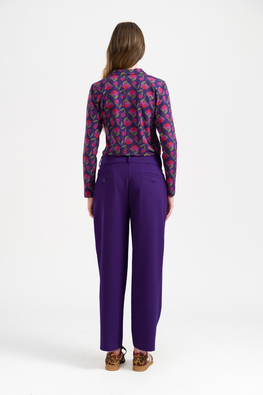 Brooklyn Trousers Punta Di Roma | Parachute Purple
