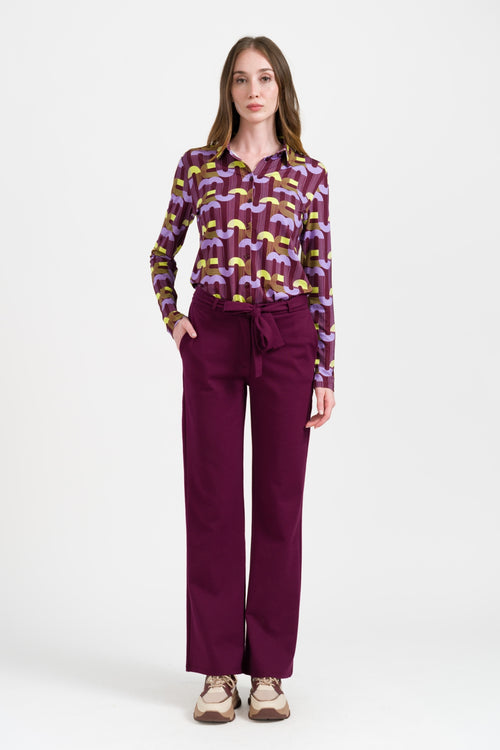 Sue Trousers Punta Di Roma | Fig