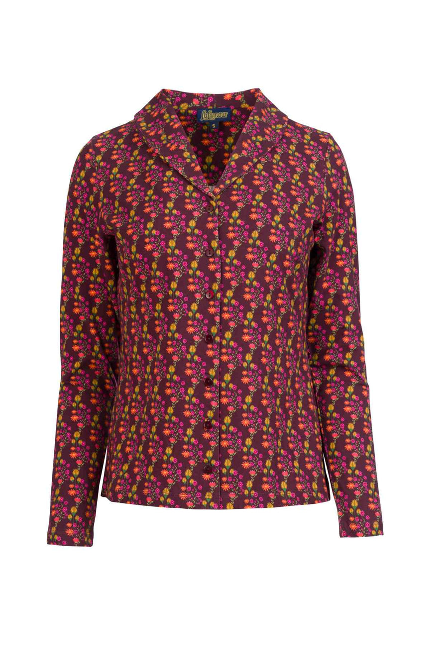 Iris Blouse LS Twilight Fig | Fig
