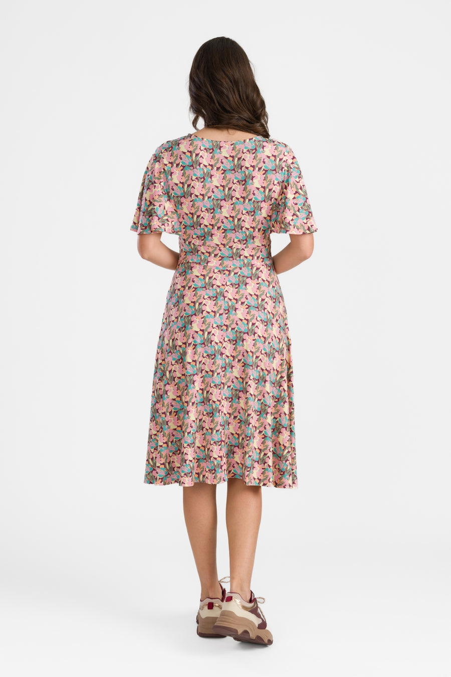 Luna-Kleid Calypso | Amaranth