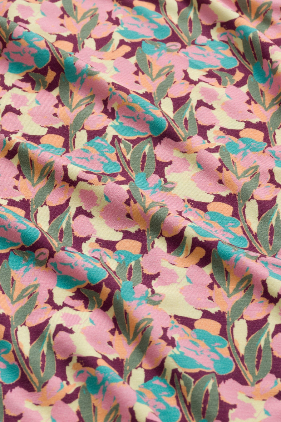 Sill Blouse SS Calypso | Amaranth