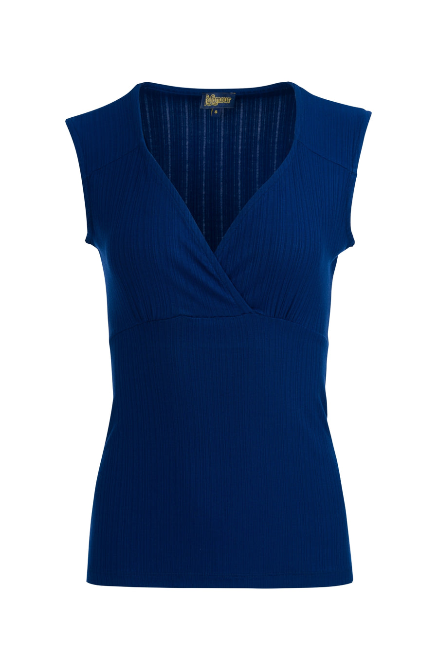 Monroe Top Gerippt aus Jersey | Marineblau