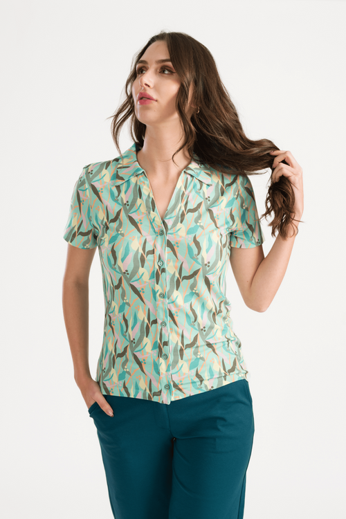 Lena Bluse SS Paloma | Cabbage