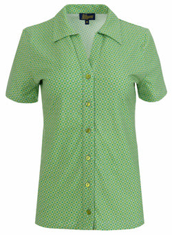 Lena Bluse, Kurzarm | Mosaik