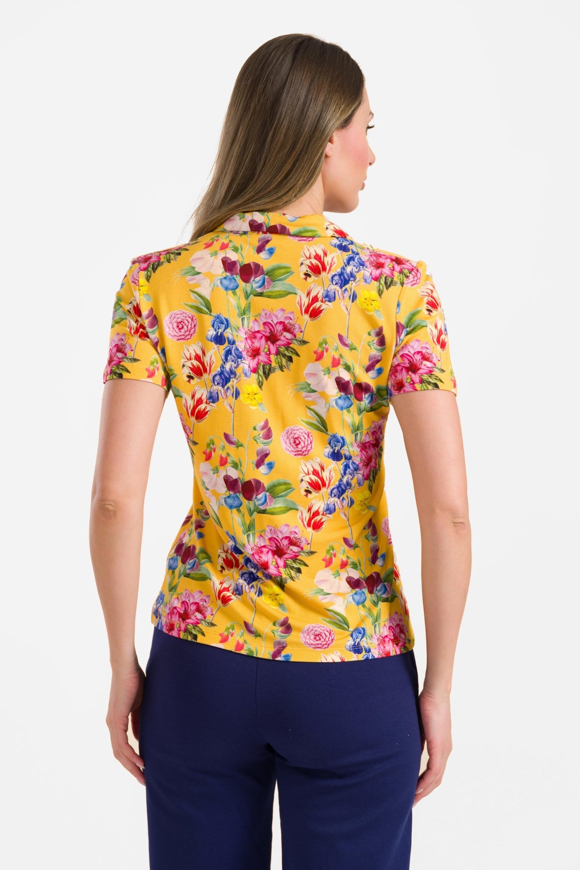 Lena Bluse, Kurzarm | Sommerstrauß