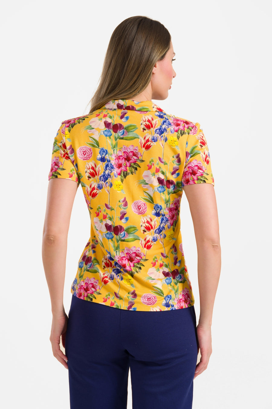 Lena Bluse, Kurzarm | Sommerstrauß