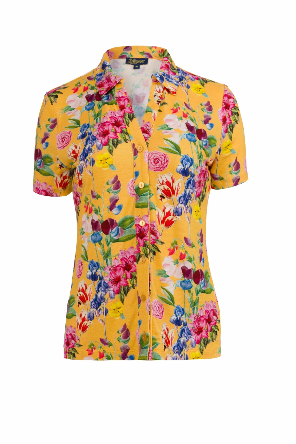 Lena Bluse, Kurzarm | Sommerstrauß