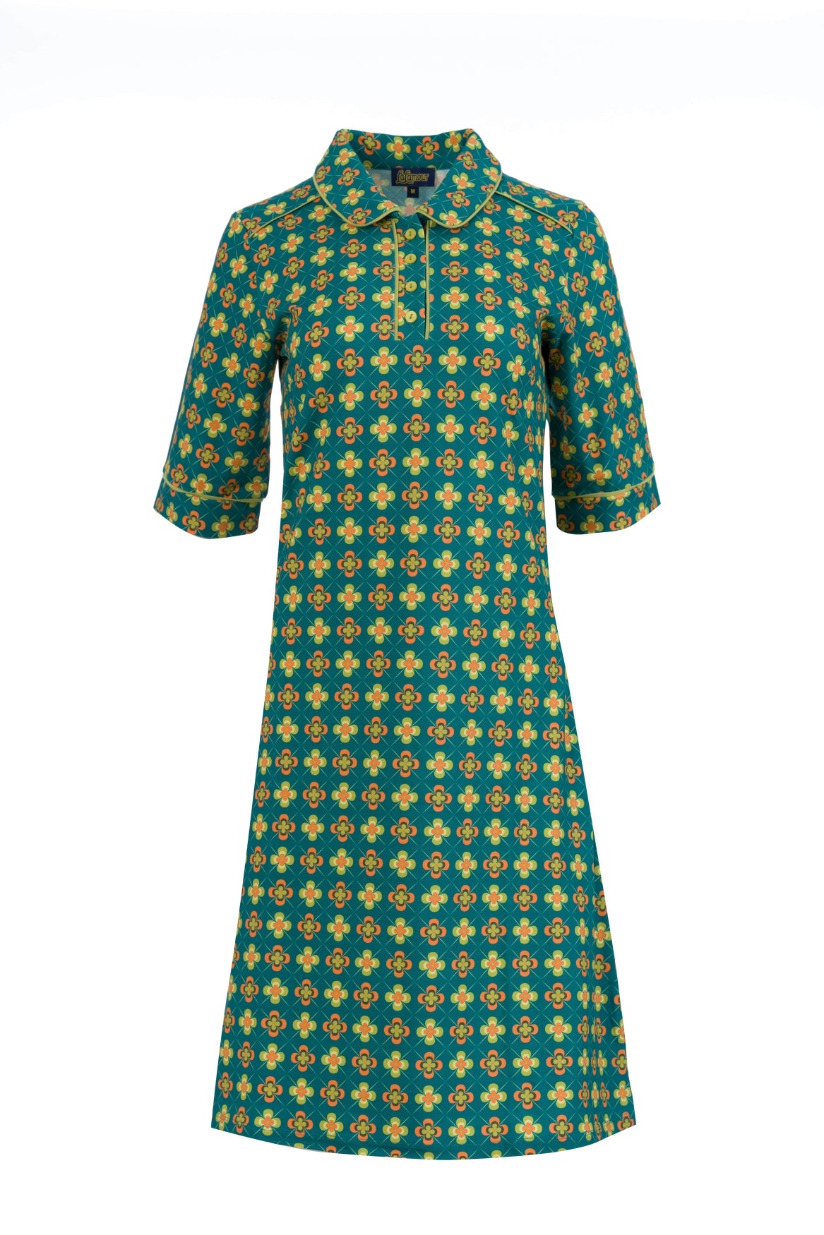 Cato Polokleid, kurzärmelig | Vintage Fever