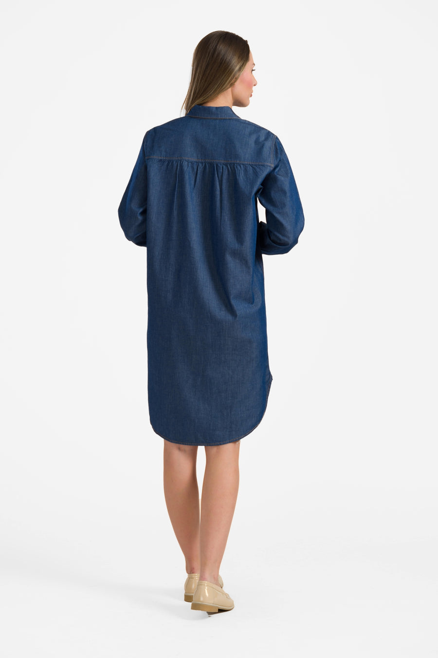Jane Hemdkleid | Blau