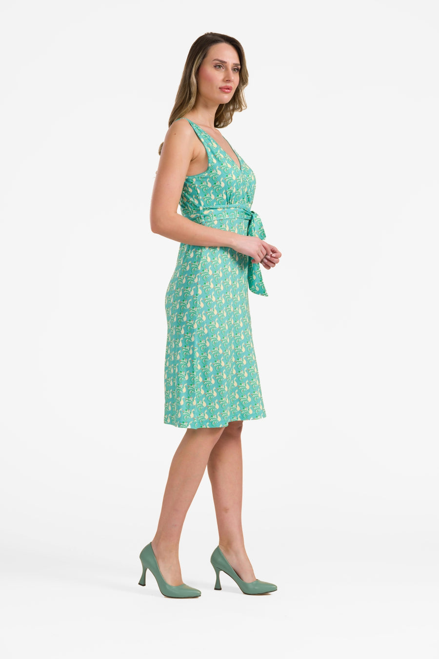 Ärmelloses Kleid von Milly | Happy Peacock