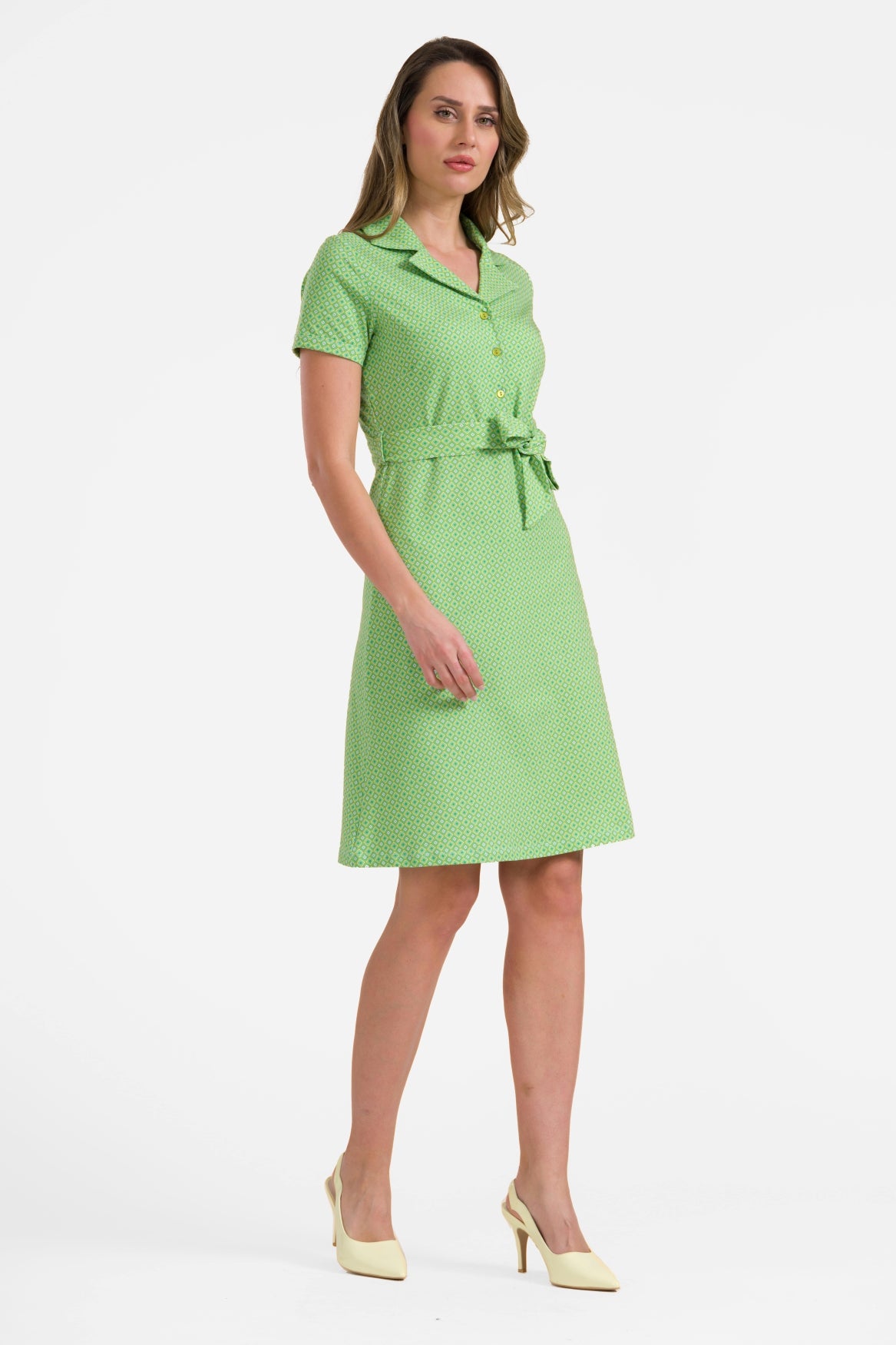 Monique Kleid, kurzärmelig | Mosaik