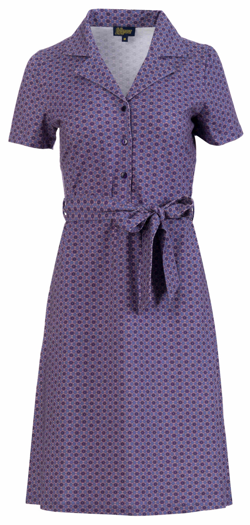 Monique Kleid, kurzärmelig | Kleine blaue Blume