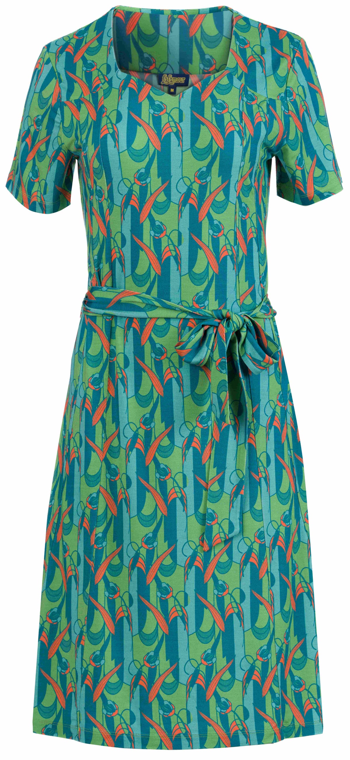 Sandra-Kleid, kurzärmelig | Tulip Waltz