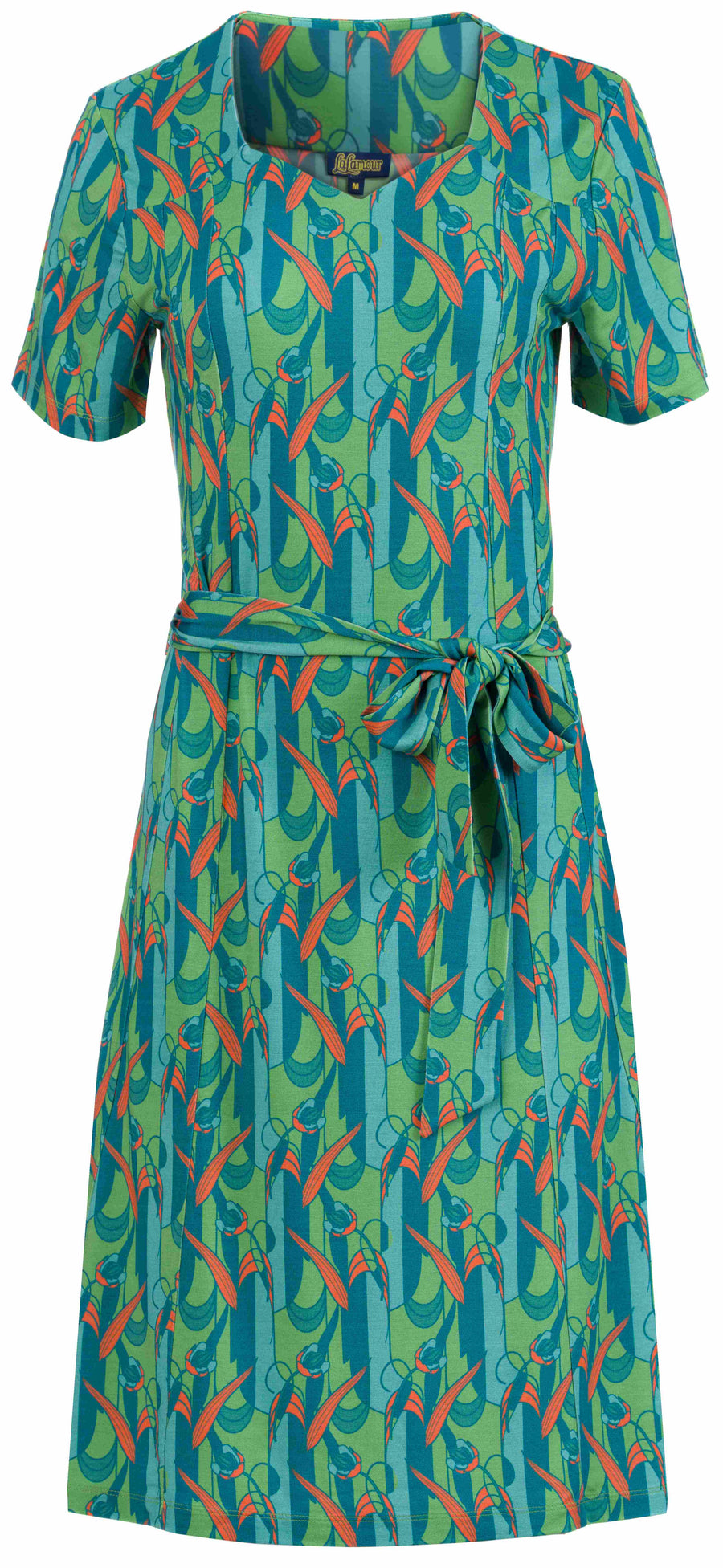 Sandra-Kleid, kurzärmelig | Tulip Waltz