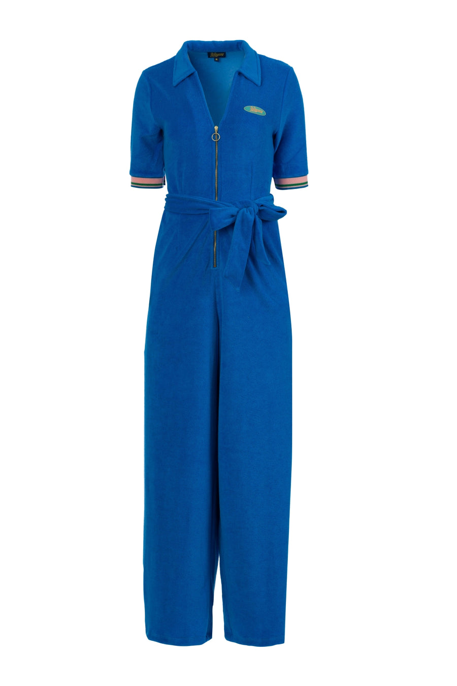 Bella Jumpsuit mit Reißverschluss | Blau