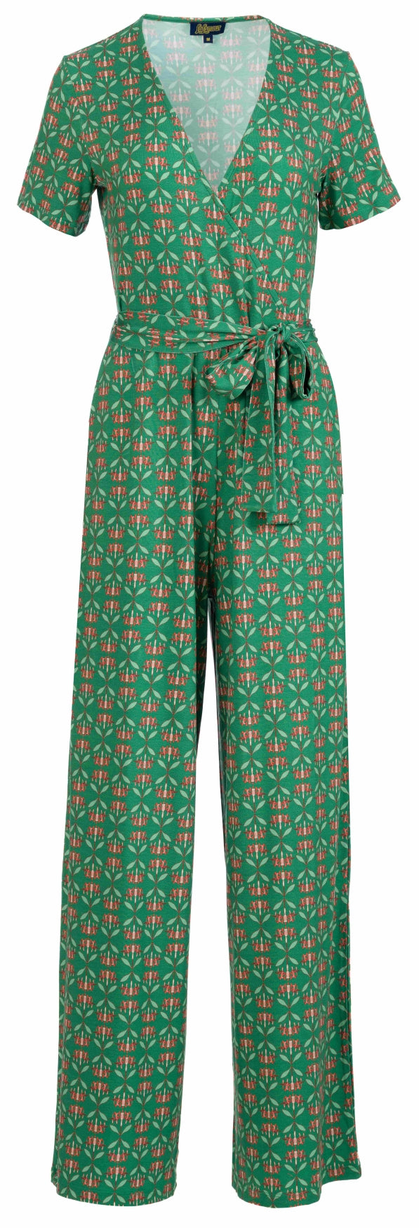 Diana Jumpsuit, Kurzarm | Grüne Blume