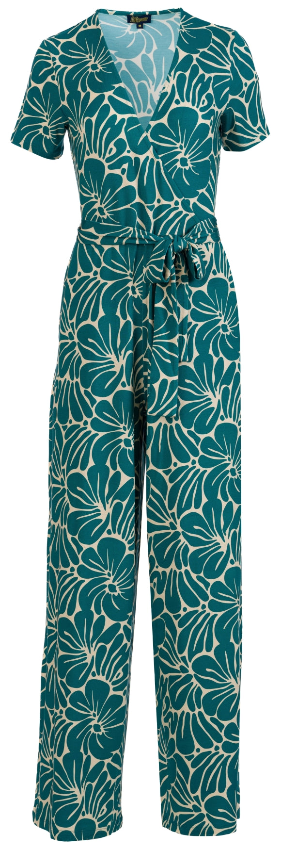 Diana Jumpsuit, kurzärmelig | Flower Lake