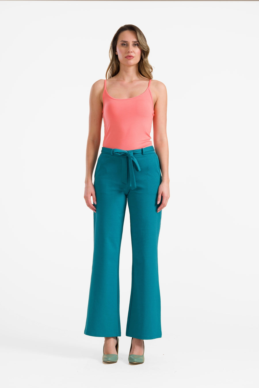 Sue-Hose | Interlock Petrolblau