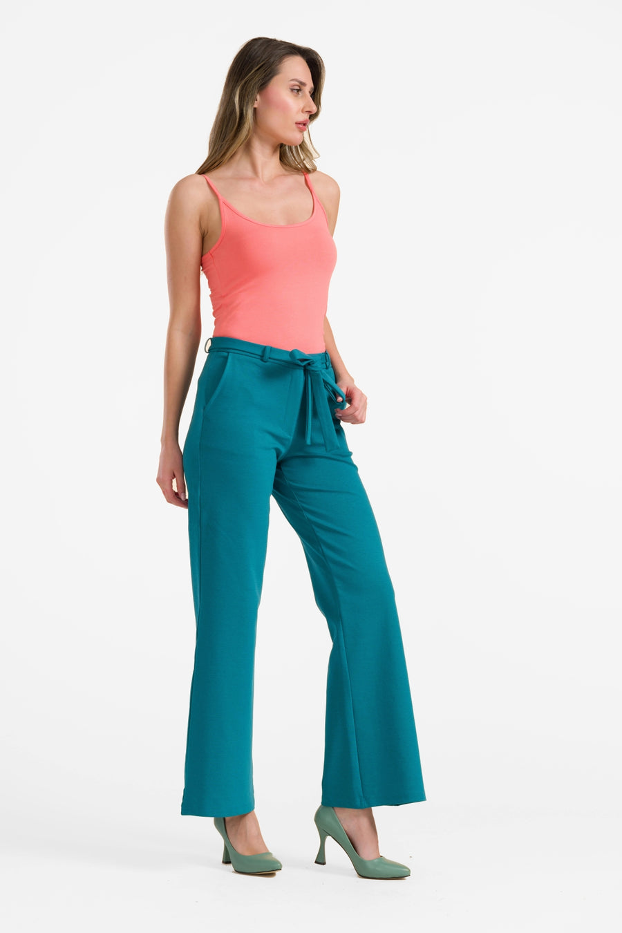 Sue-Hose | Interlock Petrolblau