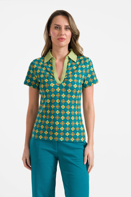 Suzy Kurzarmtop | Vintage Fever