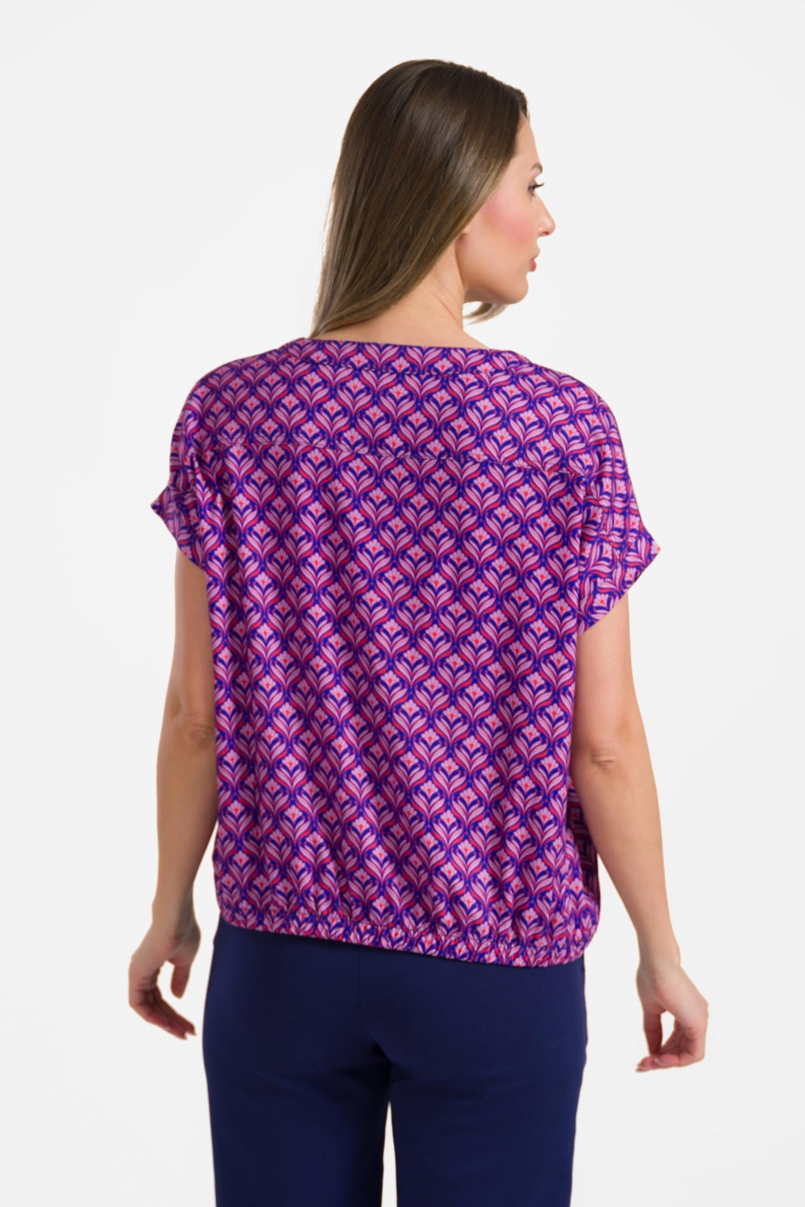 Evy Bluse, Kurzarm | Small Barock