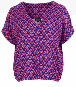 Evy Bluse, Kurzarm | Small Barock