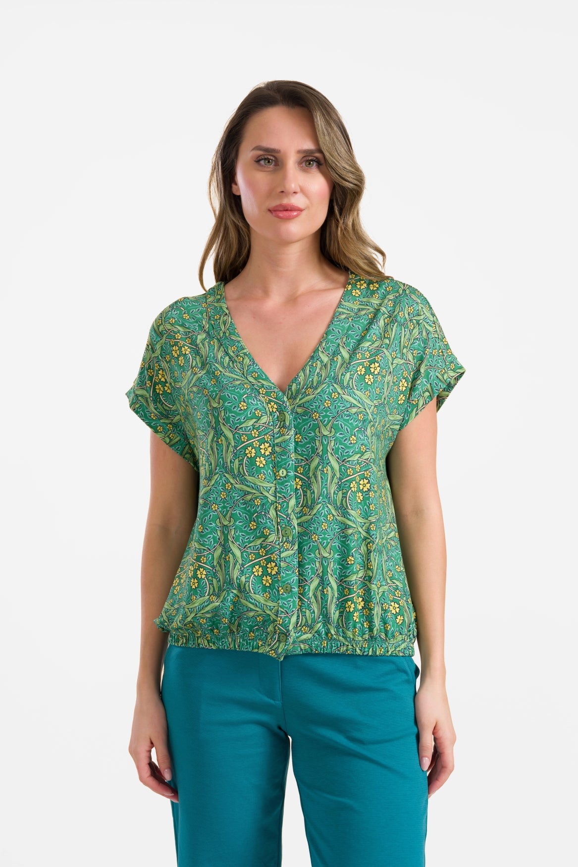 Evy-Bluse, Kurzarm | Curly Wurly