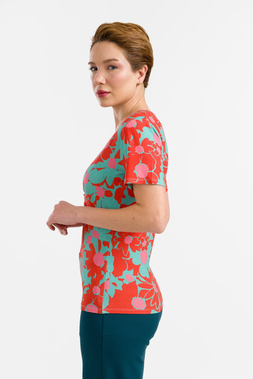 Angela Kurzarmtop | Blumensuppe