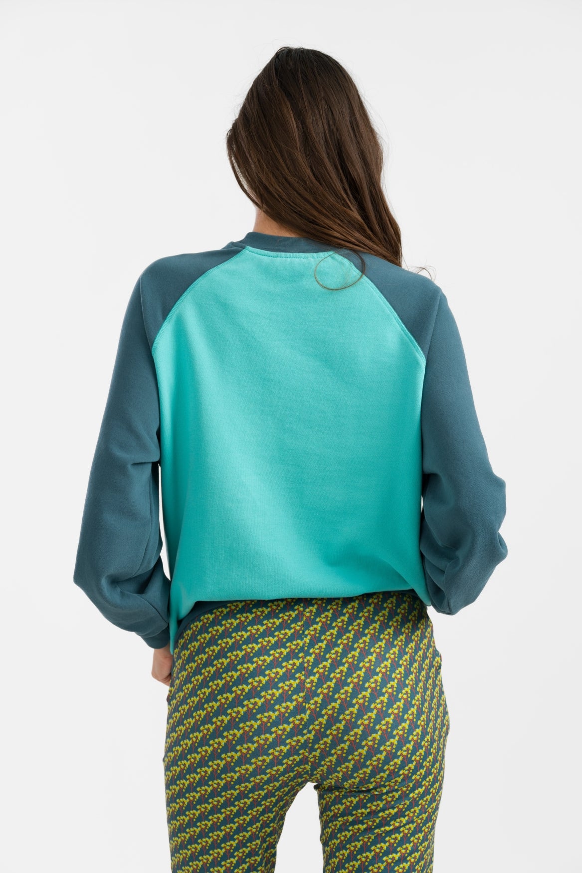 Grace-Pullover | Türkis