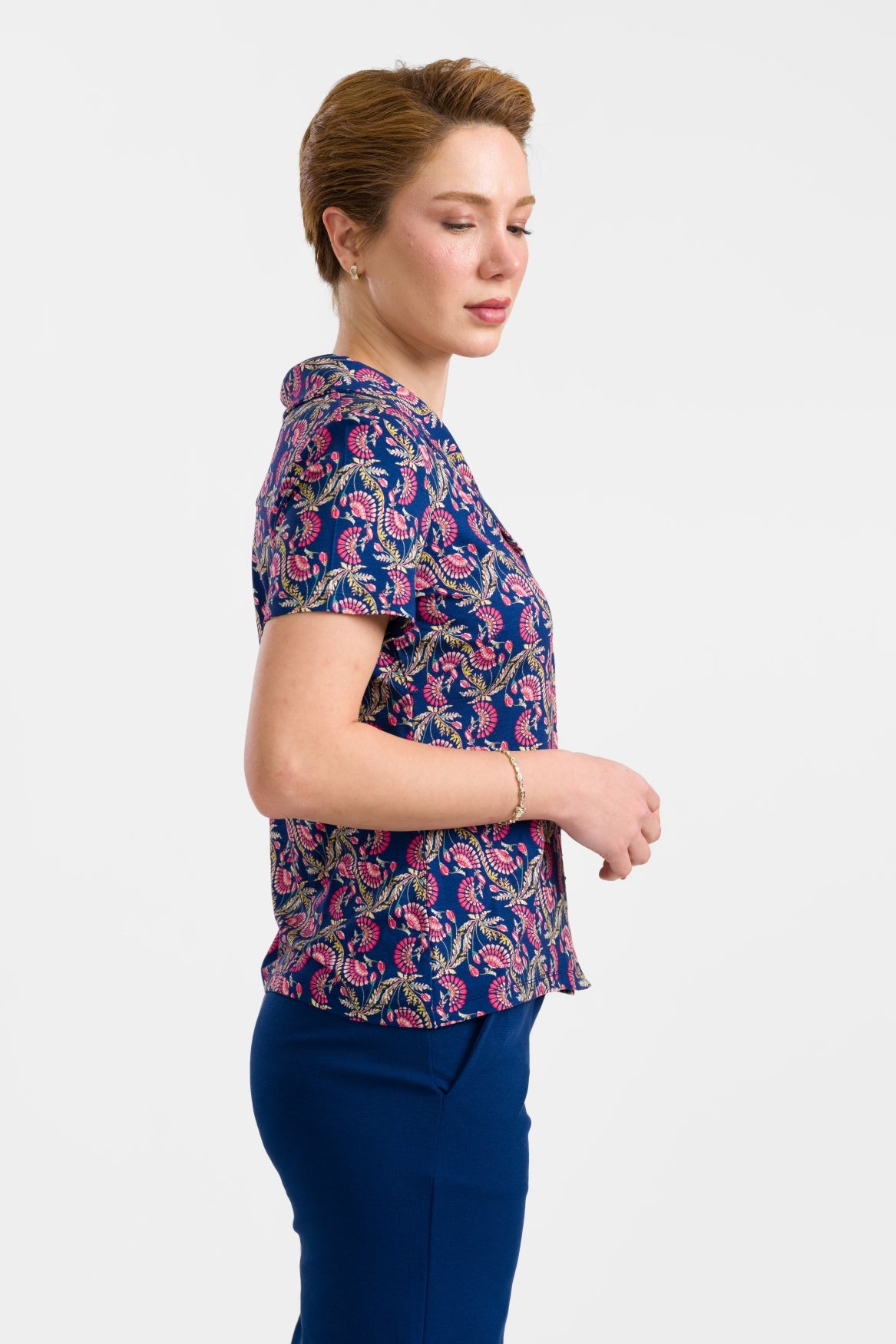Iris Bluse Kurzarm | Carmen