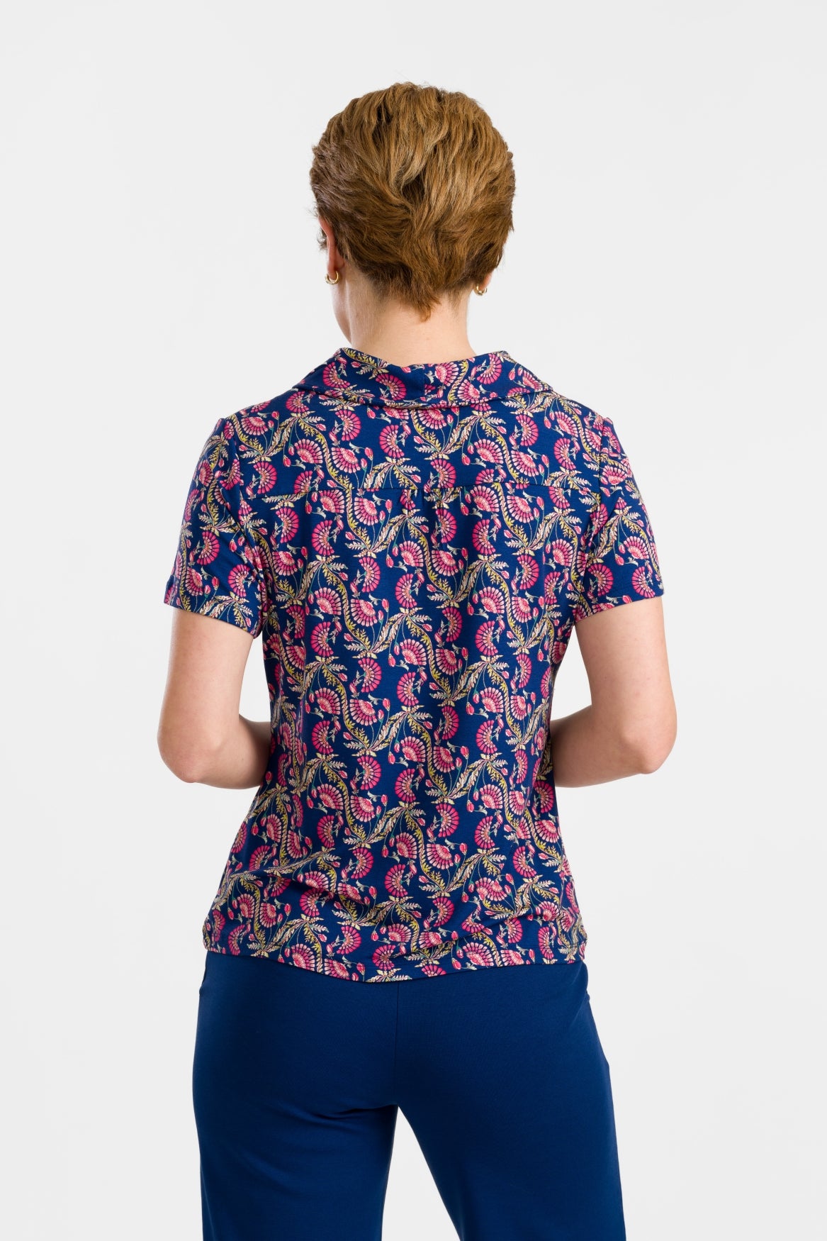 Iris Bluse Kurzarm | Carmen
