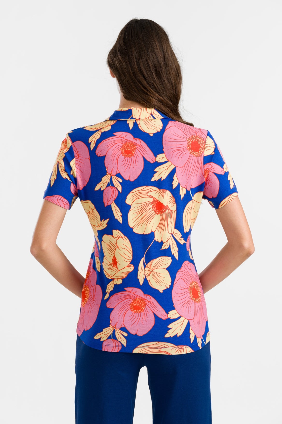 Lena Bluse Kurzarm | Poppy Love