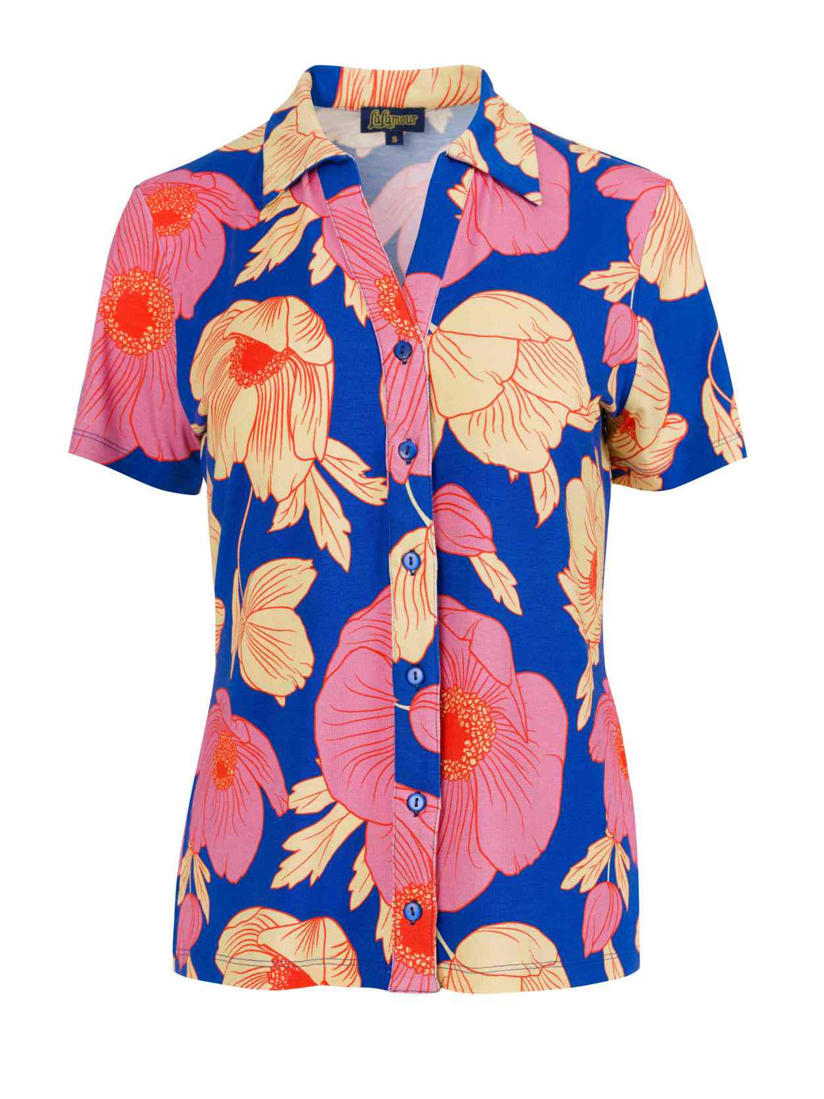 Lena Bluse Kurzarm | Poppy Love