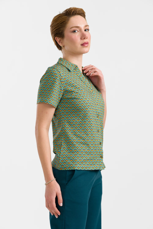 Lena Bluse Kurzarm | Groovy