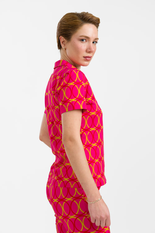 Lena Bluse Kurzarm | Bubble Beat