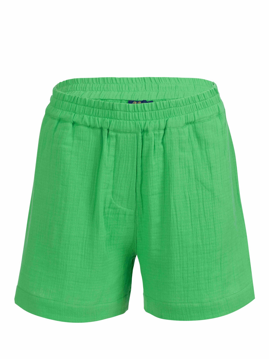 Megan Shorts | Crinkle Green