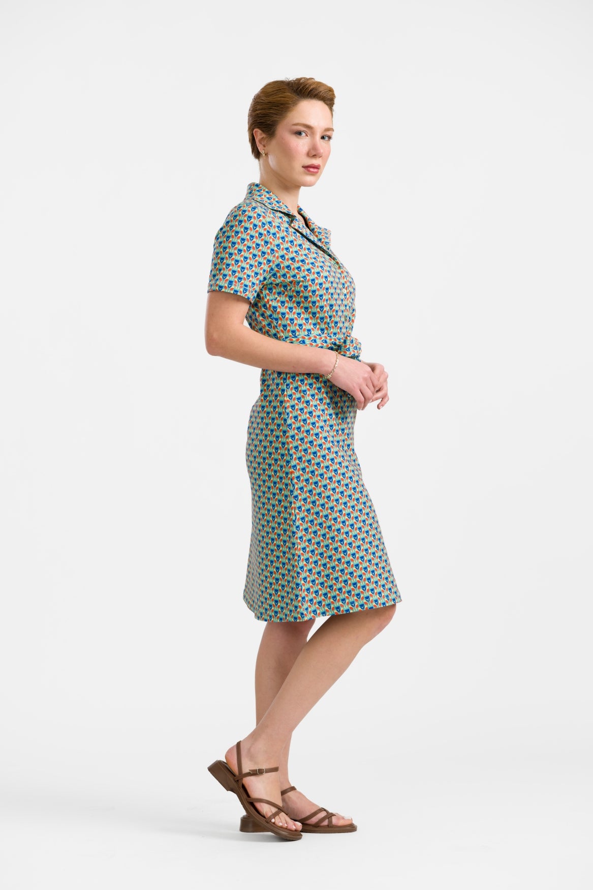 Monique Kurzarmkleid | Robin