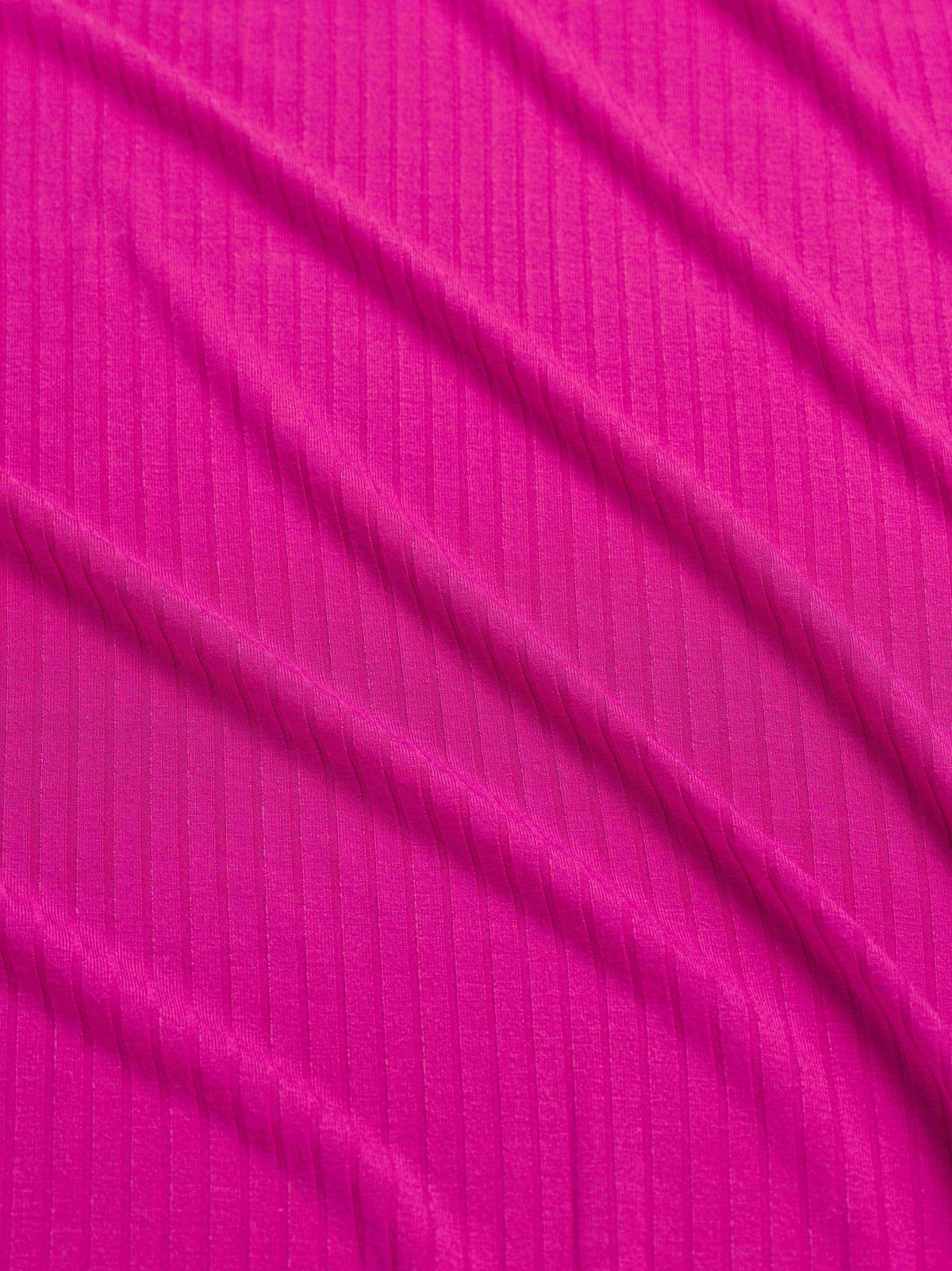 Monroe Top | Rippen-Fuchsia